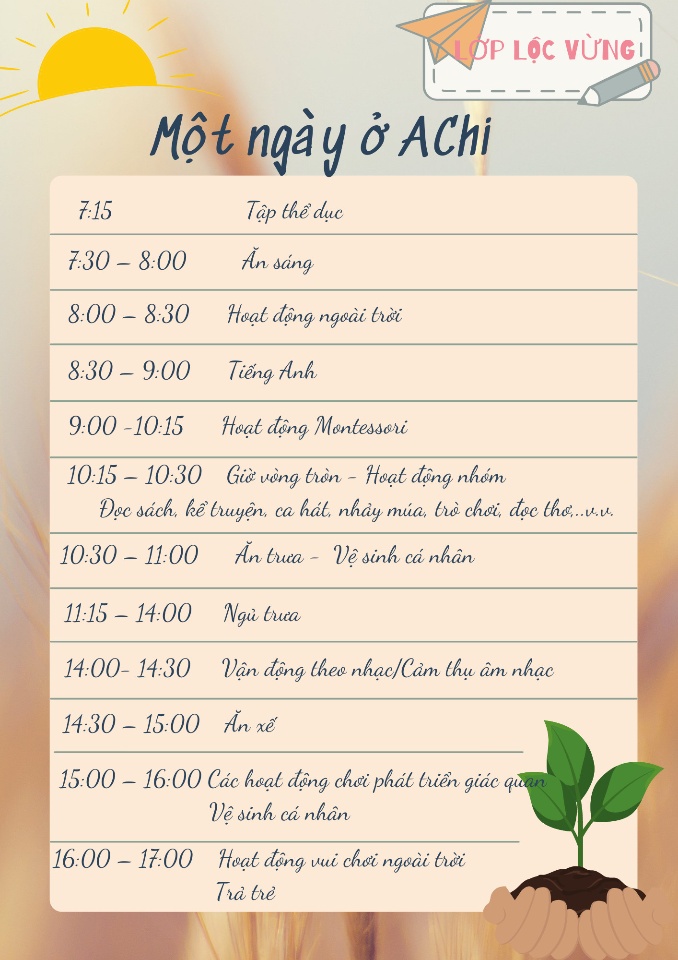 Chương trình tiếng Anh